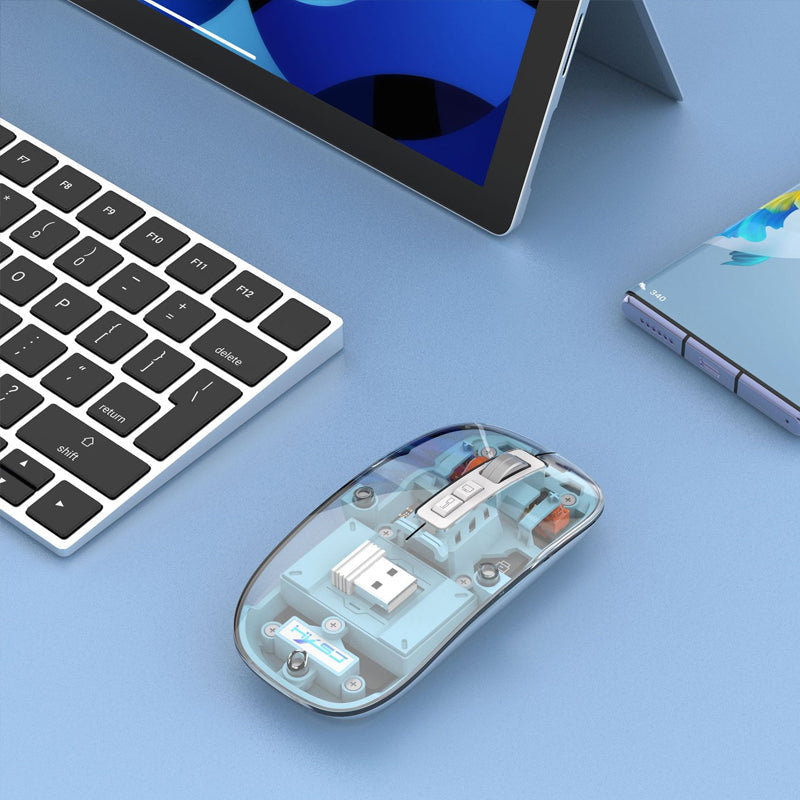 Wireless Bluetooth Transparent Mouse