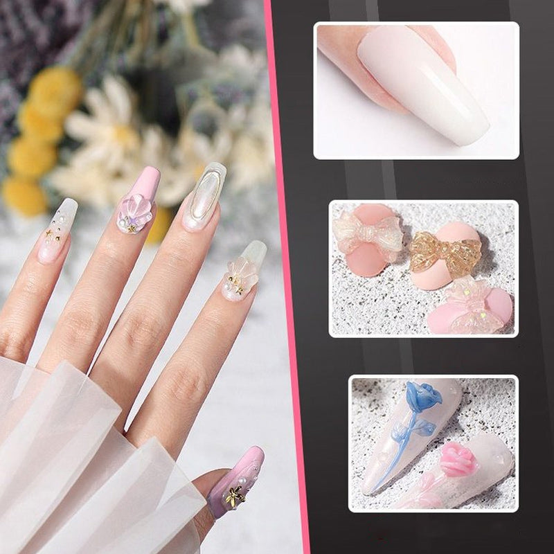 Gelbaseret negleextensions