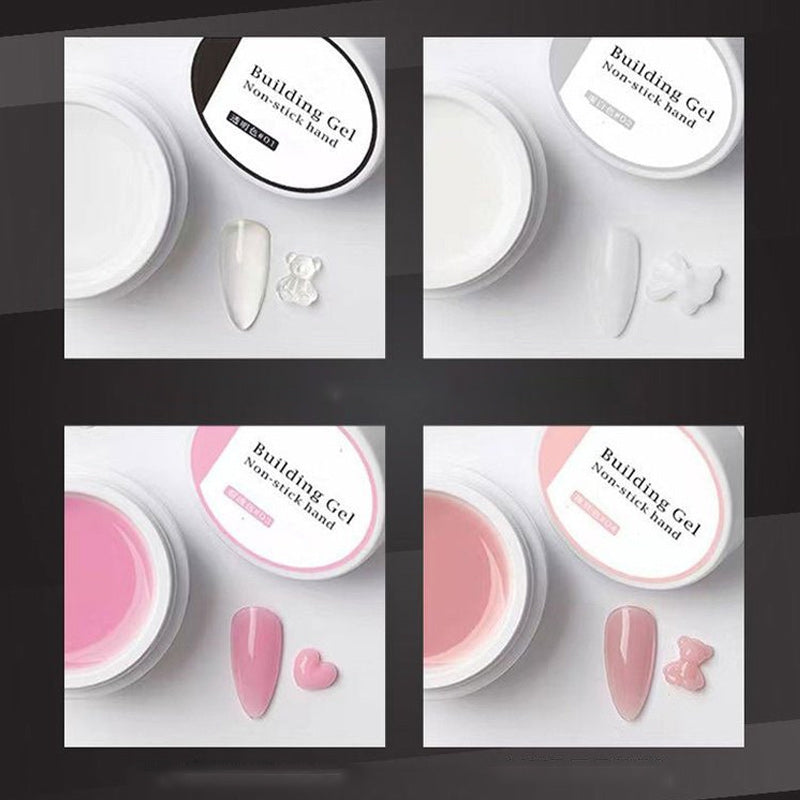 Gelbaseret negleextensions