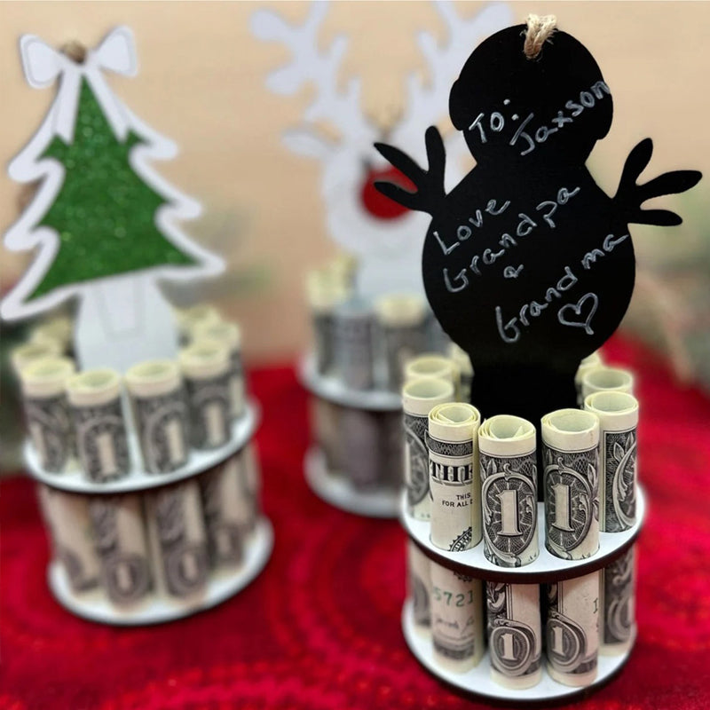 Unik pengegaveholder i juletema