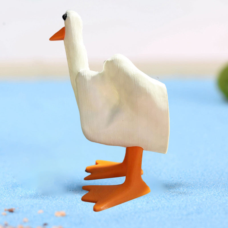 Duck you! Harpiksdekoration