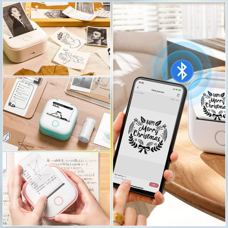 Bærbar Bluetooth Miniprinter