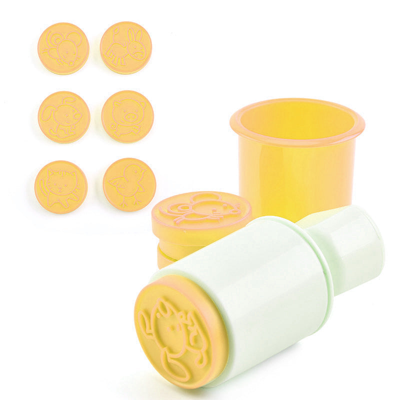 Non-Stick Cookie Stempel &Cutter (5 mønstre)