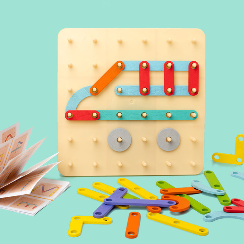 🌈💐Montessori kombinationspuslespil💐