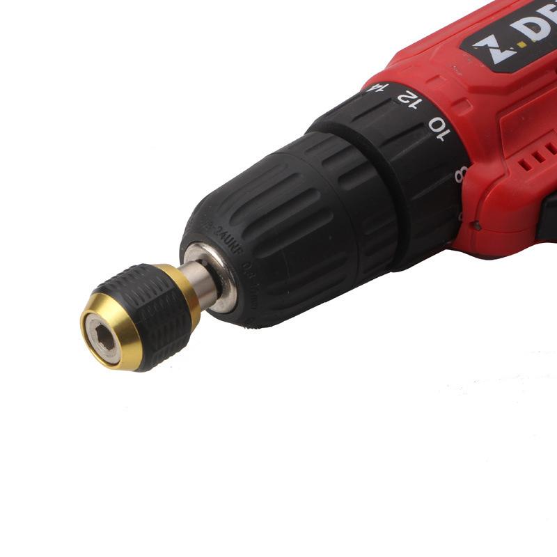 Adapter til hurtig udskiftning af borebits