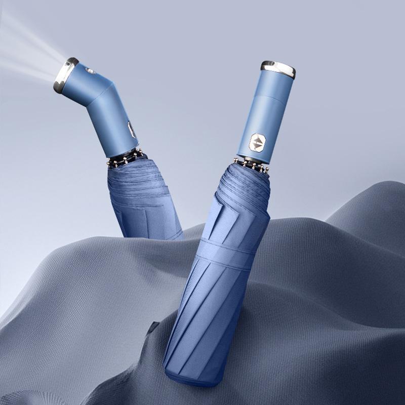 💥EARLY XMAS SALE - Windproof LED Sun & Rain Umbrella