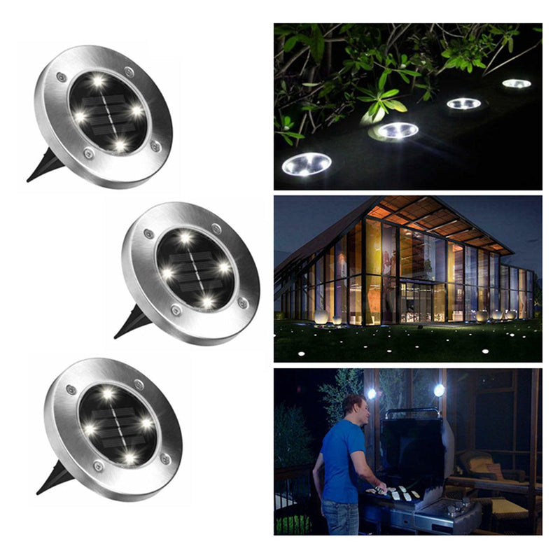 LED Solar baglygte