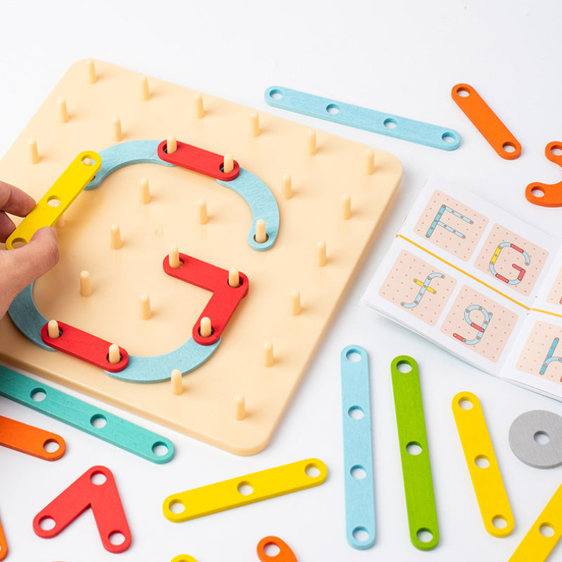 🌈💐Montessori kombinationspuslespil💐