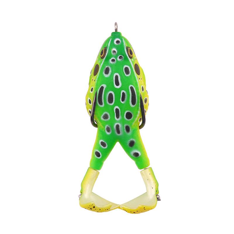 Dobbelt propel Frog Soft Bait (1 eller 5 billeder)