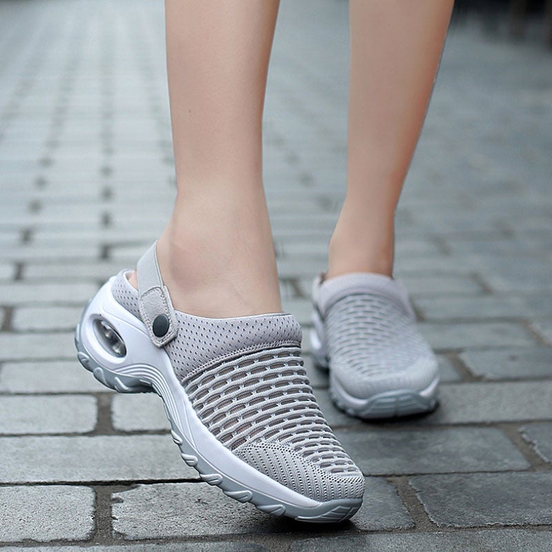 Kvinders åndbar Casual Air Cushion Slip-on sko