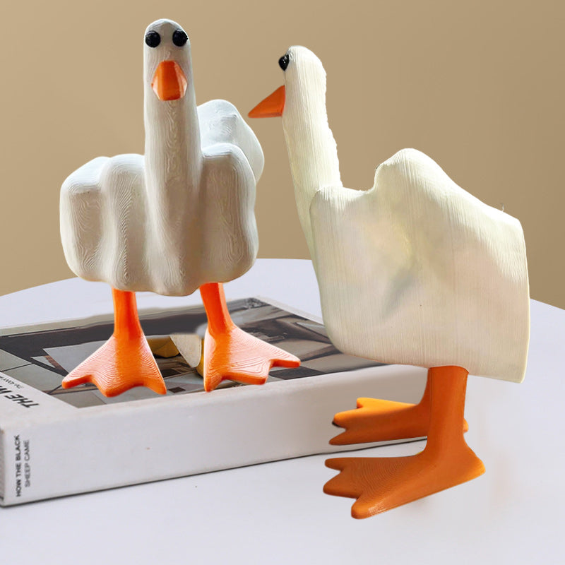 Duck you! Harpiksdekoration