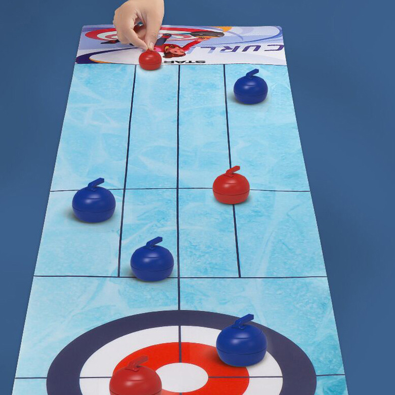 Mini bordcurlingspil