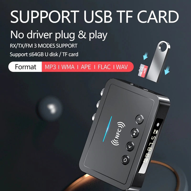 Bluetooth 5.0 Transmitter & Receiver