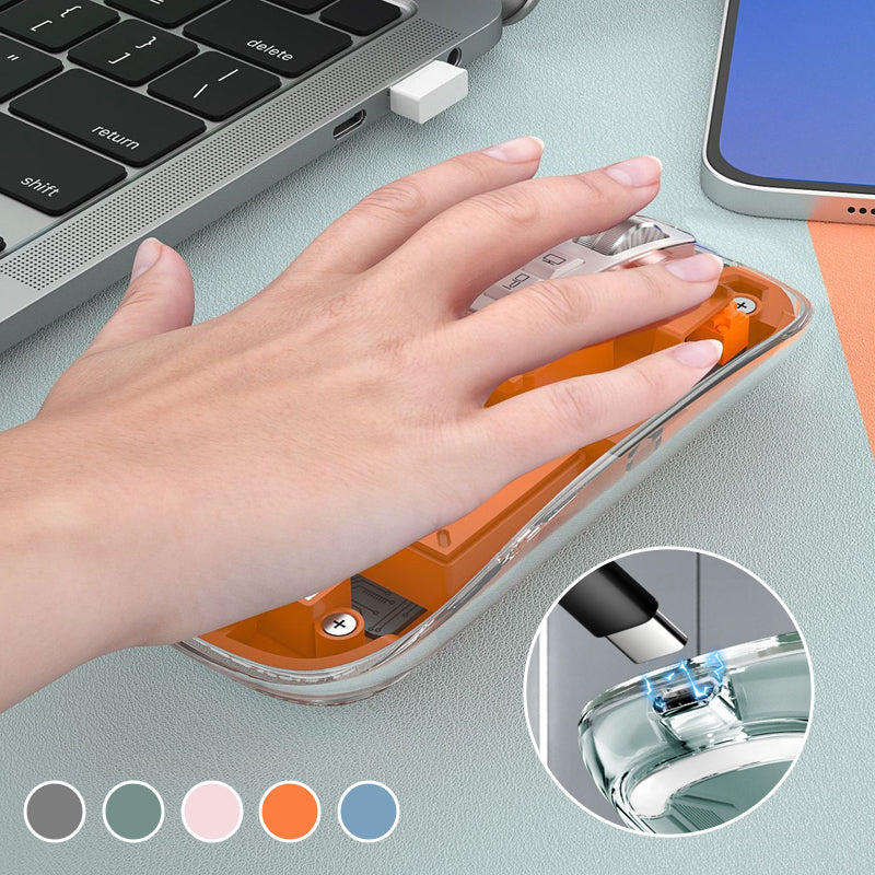 Wireless Bluetooth Transparent Mouse