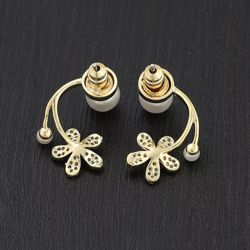 Sweet Flower Stud Earrings