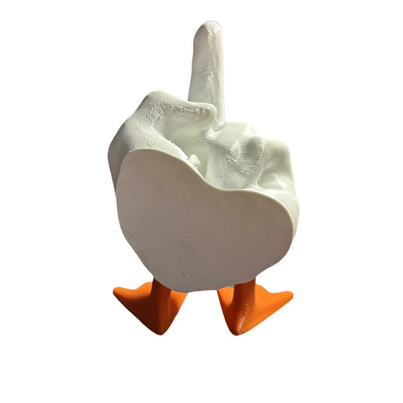 Duck you! Harpiksdekoration