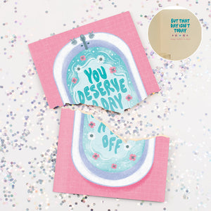 Spøg og skæmt lykønskningskort