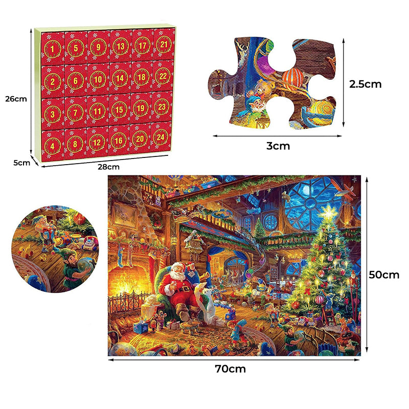 Puslespils julekalender