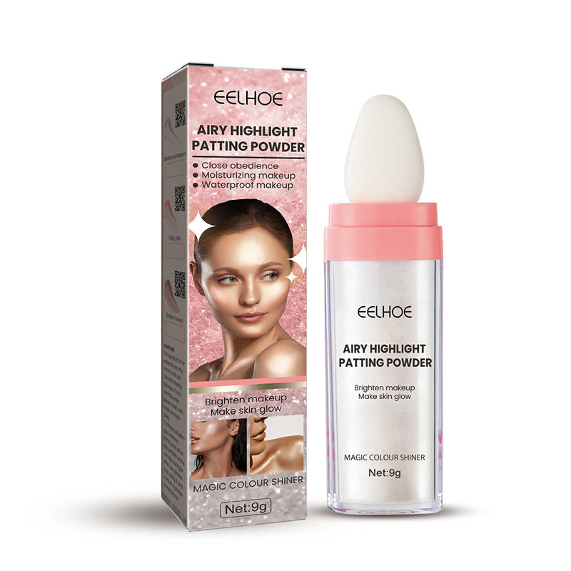 Highlighter makeup-pudderstick