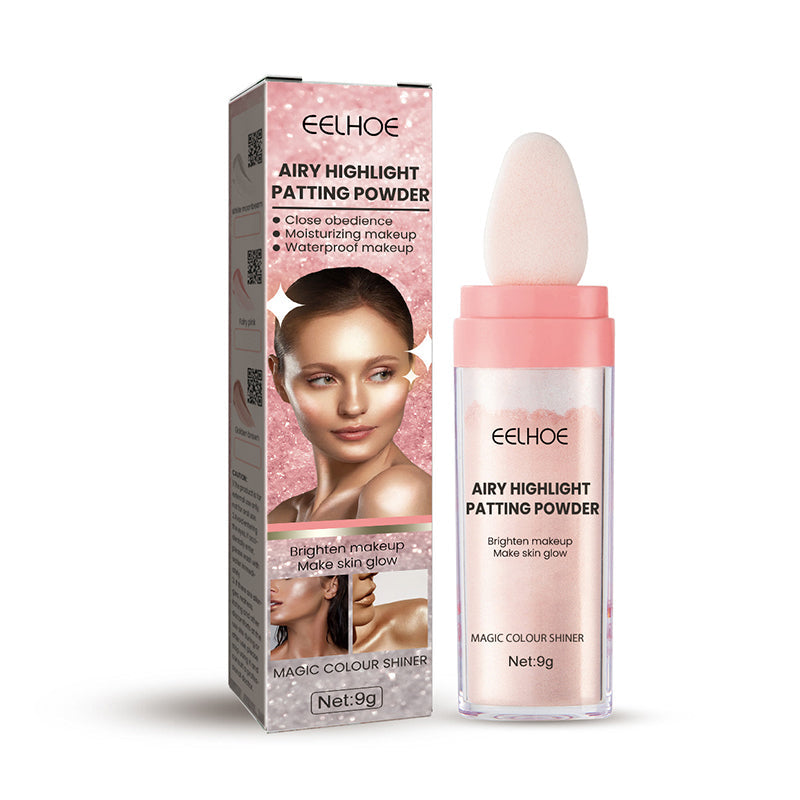 Highlighter makeup-pudderstick
