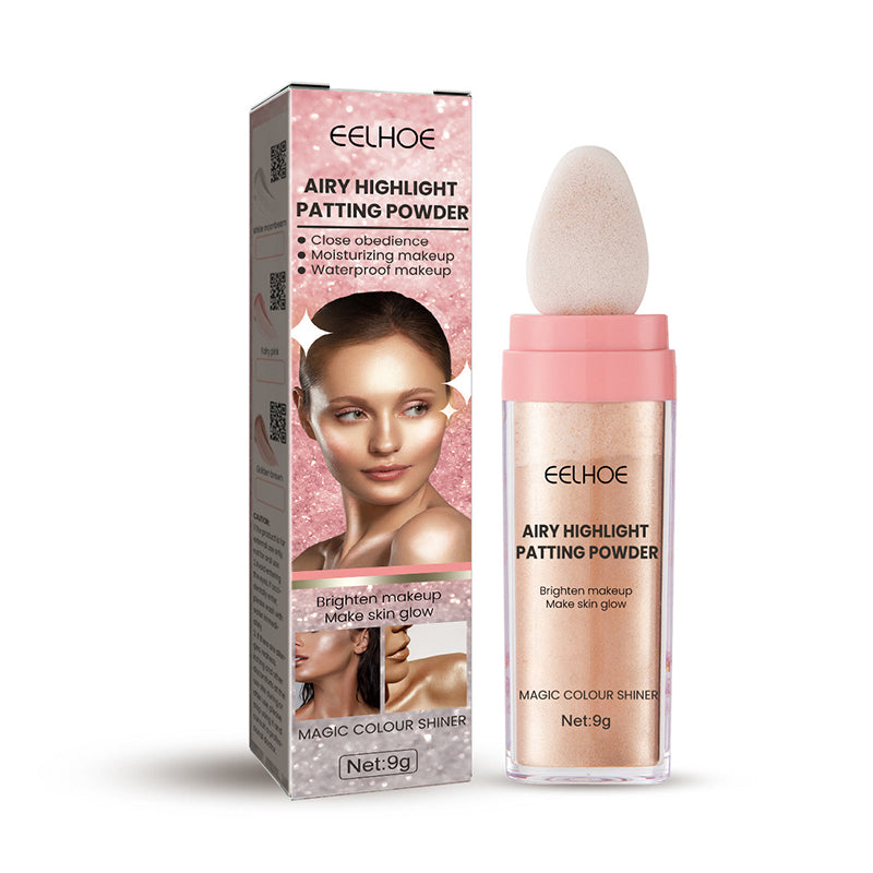 Highlighter makeup-pudderstick