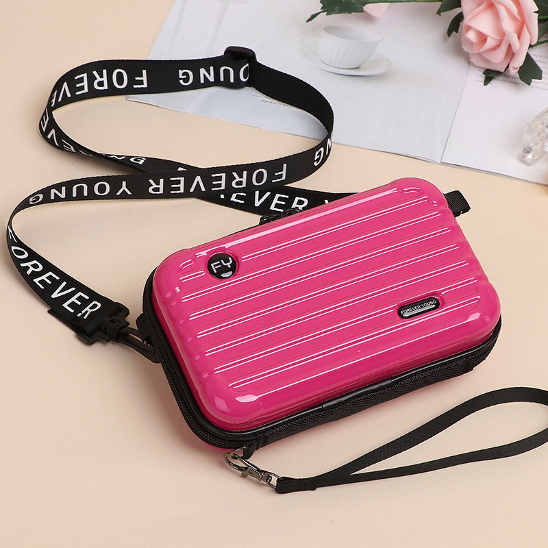 Minikuffert crossbody-taske
